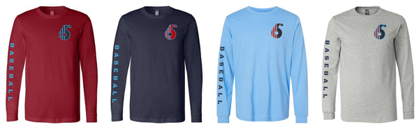6th Tool Mavs Unisex Long Sleeve Tee-Matte or Glitter