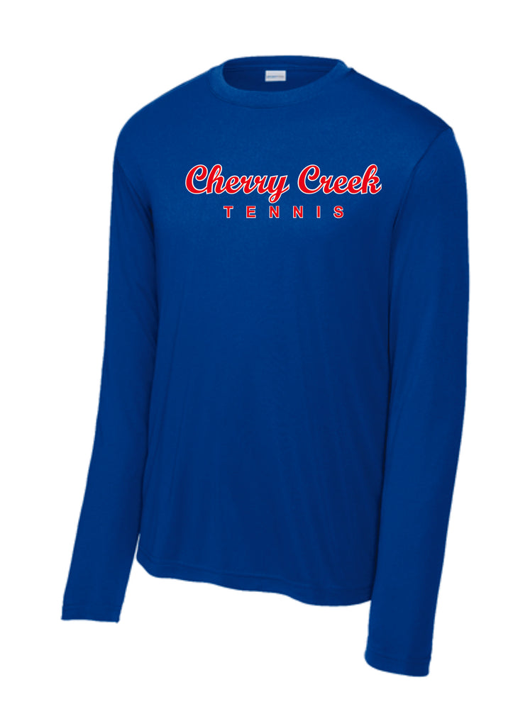 Creek Tennis Wicking Long Sleeve Tee- Youth, Ladies, Adult Sizes