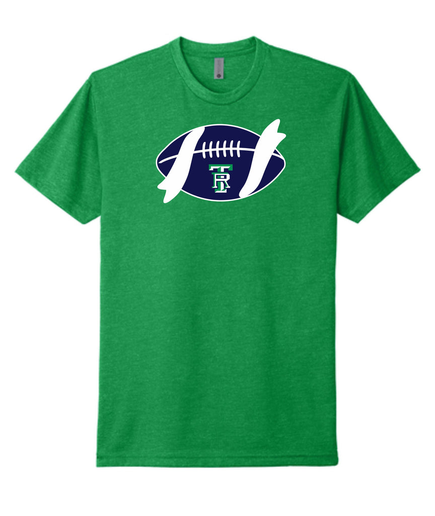 Thunder Ridge Flag Football Next Level Tee- FOOTBALL Design