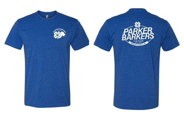 Parker Barkers LOGO Unisex Tee- 4 Colors