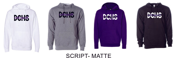 DCHS Volleyball ARC Hoodie- Matte or Glitter