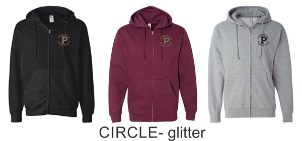 Pondo FAN Track & Field Zip Up Hoodie- Youth & Unisex Sizes