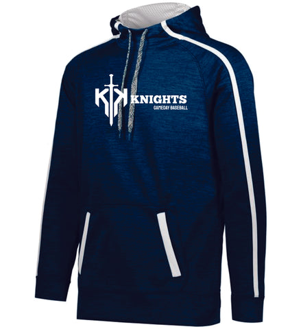 Knights Heather Wicking Hoodie- Unisex, Ladies, Youth Sizes
