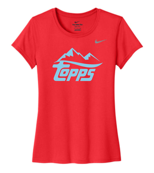 Rocky Mountain Topps Blue/Red Nike Tee- Unisex, Youth, Ladies Sizes
