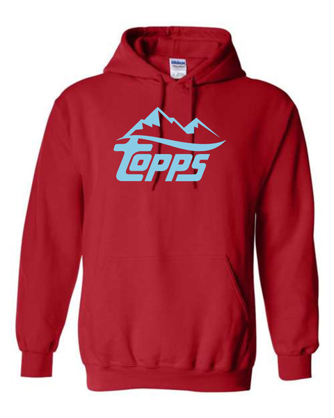 Rocky Mountain Topps Blue/Red Basic Hoodie