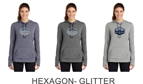 Spiders Wicking Unisex and Ladies Hoodie- 5 designs