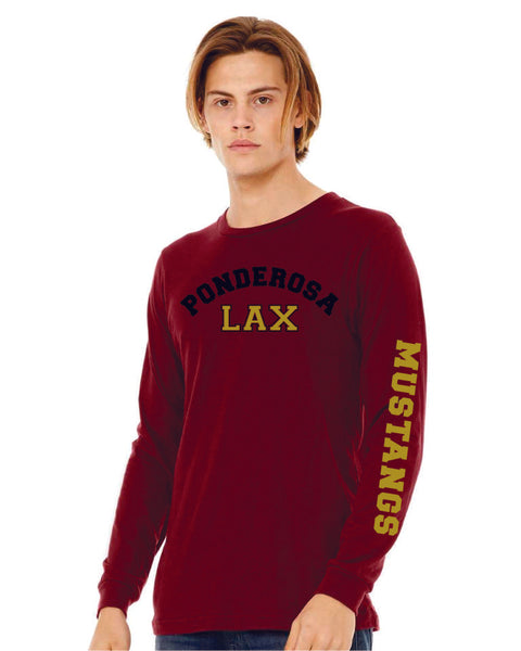 Pondo LAX Bella Canvas Long Sleeve Tee- 4 Designs