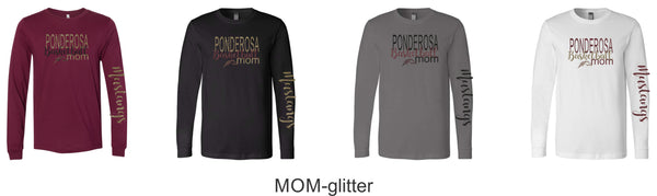 Pondo Basketball Bella Canvas Long Sleeve Tee- 4 Designs