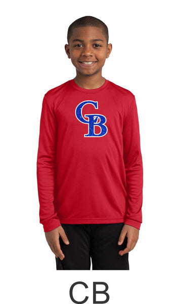 Bulldawgs Wicking Long Sleeve Tee- 2 designs- Matte or Glitter