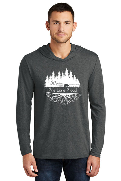 PLE 50th Anniversary Hooded Long Sleeve- Men's or Ladies