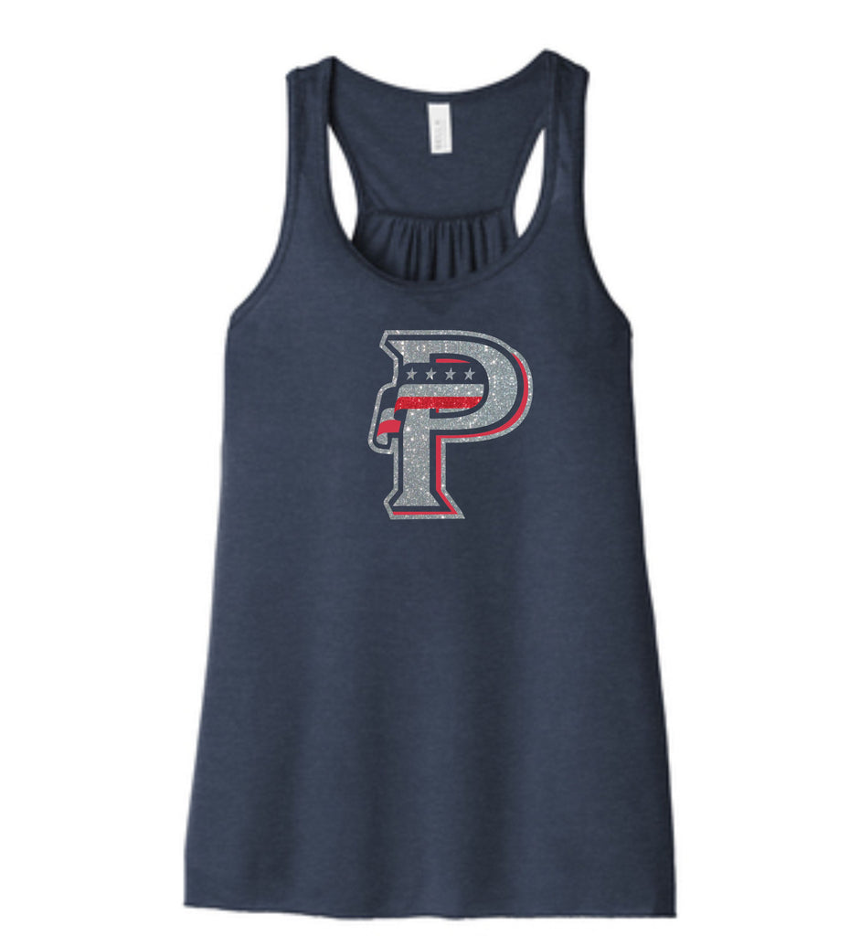 Prime Baseball Flowy Tank- 4 designs- Matte or Glitter