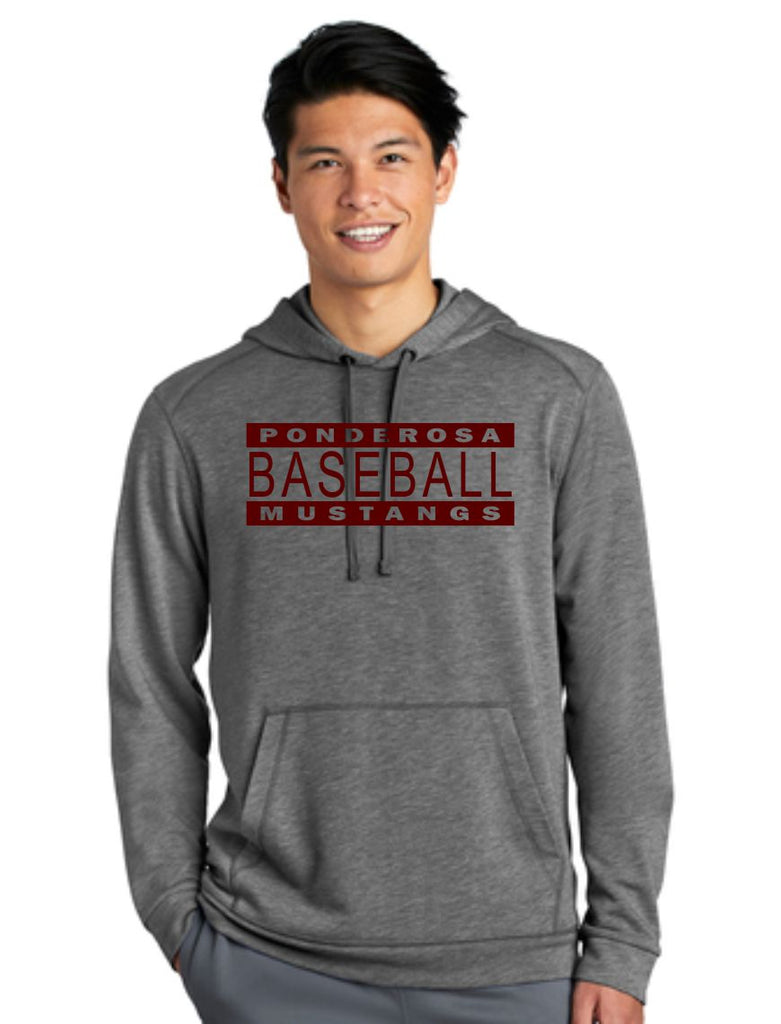 Pondo Baseball Unisex Wicking Fleece Hoodie- 5 Designs