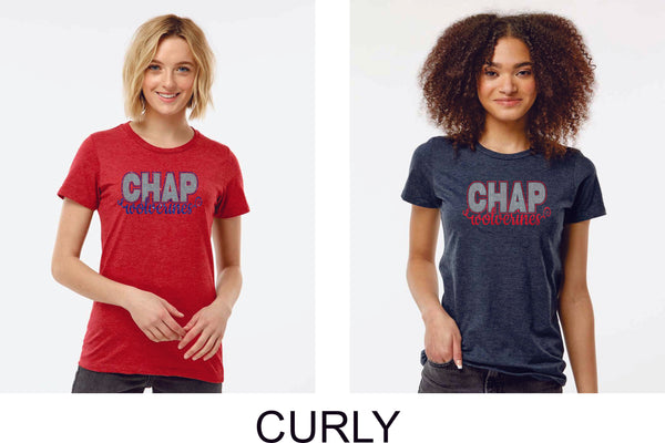Wolverines Ladies Tee- 3 designs- matte or glitter