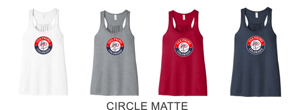 Prime Baseball Flowy Tank- 4 designs- Matte or Glitter