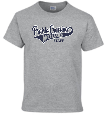 PCE Basic Tee STAFF CLASSIC Design- Matte or Glitter