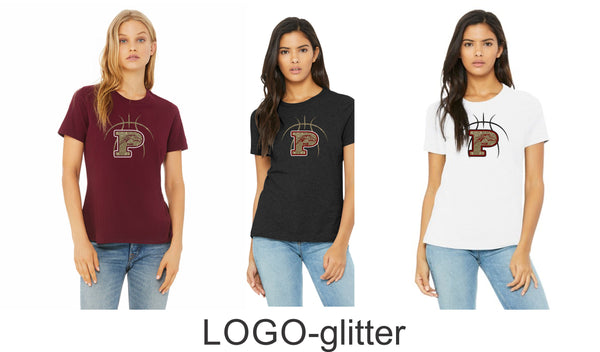Pondo Basketball Ladies Bella Canvas Tee- 4 designs