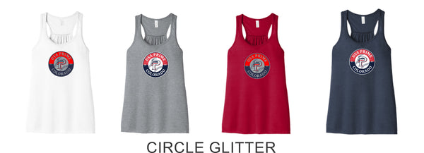 Prime Baseball Flowy Tank- 4 designs- Matte or Glitter