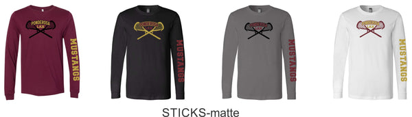 Pondo LAX Bella Canvas Long Sleeve Tee- 4 Designs