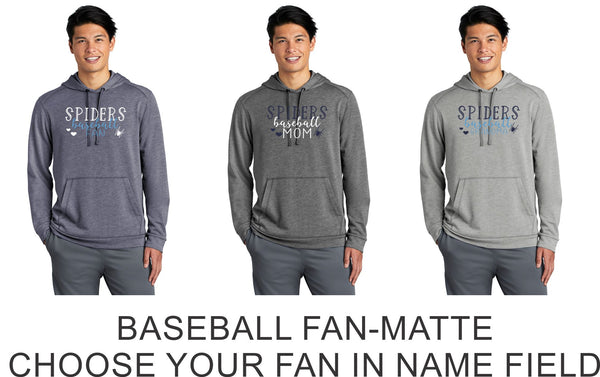 Spiders Wicking Unisex and Ladies Hoodie- 5 designs