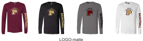 Pondo Basketball Bella Canvas Long Sleeve Tee- 4 Designs