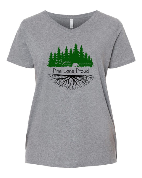 PLE 50th Anniversary Curvy Ladies Tee