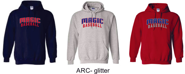 Magic Basic Hoodie- 4 designs Matte or Glitter