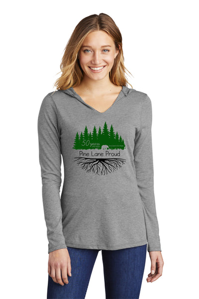 PLE 50th Anniversary Hooded Long Sleeve- Men's or Ladies