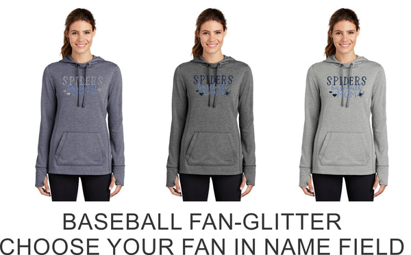 Spiders Wicking Unisex and Ladies Hoodie- 5 designs