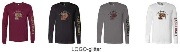 Pondo Basketball Bella Canvas Long Sleeve Tee- 4 Designs