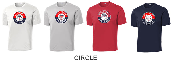 Prime Baseball Wicking Tee- Youth, Adult, Ladies Sizes