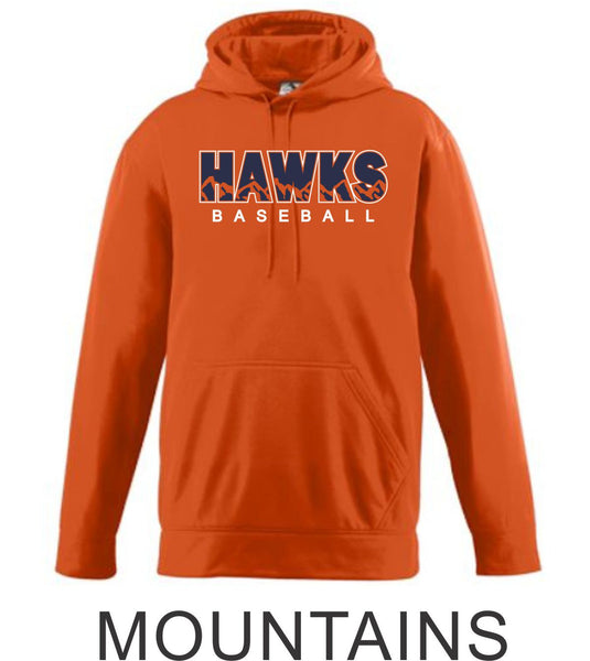 Hawks Baseball Performance Sweatshirt- 4 Designs