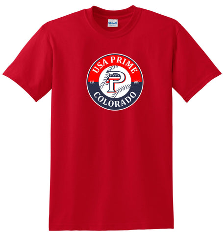 Prime Baseball Basic CIRCLE Tee- Matte or Glitter
