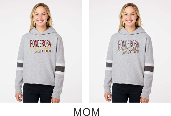 Pondo Basketball Ladies Thermal Lined Hoodie - Matte or Glitter