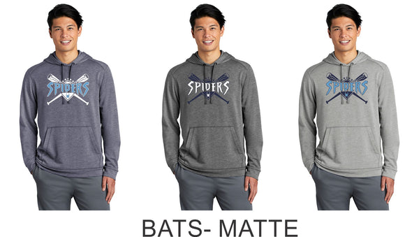 Spiders Wicking Unisex and Ladies Hoodie- 5 designs