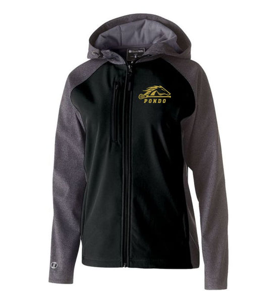 Pondo LAX Ladies Soft Shell Hooded Jacket