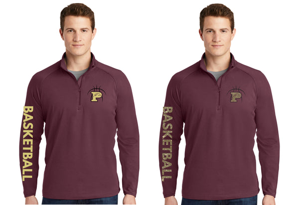 Pondo Basketball Sports Wik 1/4 Zip Pullover- Ladies or Unisex