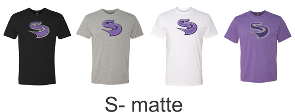 Slammers Softball Next Level Tee- 4 designs- Matte or Glitter
