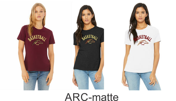 Pondo Basketball Ladies Bella Canvas Tee- 4 designs