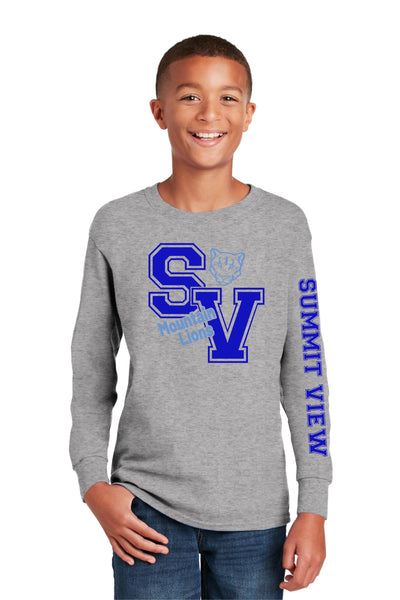 Summit View Long Sleeve Tee- Unisex and Youth Sizes-8 designs