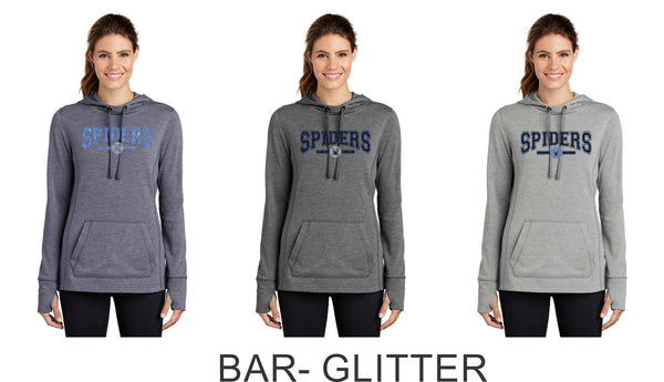 Spiders Wicking Unisex and Ladies Hoodie- 5 designs