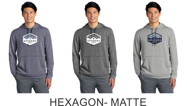 Spiders Wicking Unisex and Ladies Hoodie- 5 designs