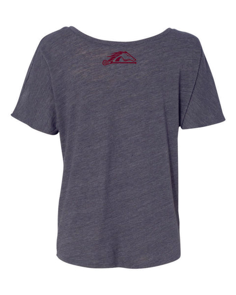 Pondo LAX Ladies Bella Canvas Slouchy Tee- 4 Designs