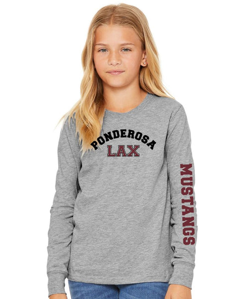 Pondo LAX Bella Canvas Long Sleeve Tee- 4 Designs
