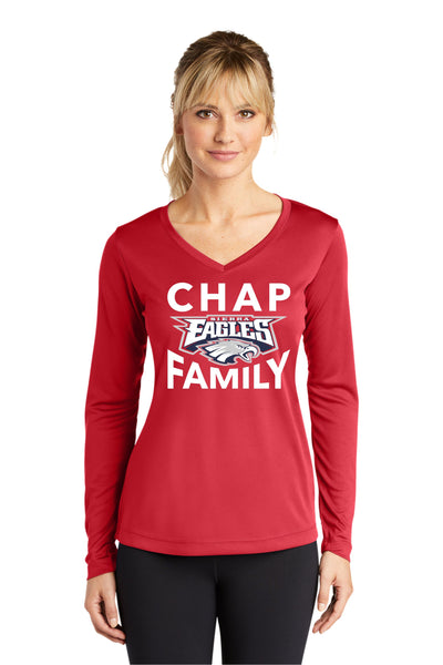 Chap Family Sierra Staff Long Sleeve Wicking Tee
