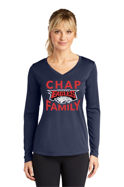 Chap Family Sierra Staff Long Sleeve Wicking Tee