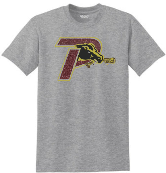 Pondo Baseball Basic HORSE Tee- Matte or Glitter