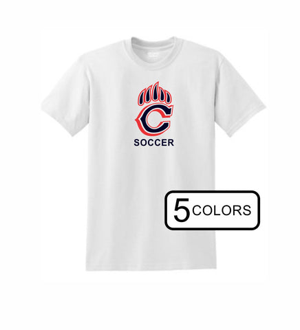 Chap Soccer Basic CLAW Tee- Matte or Glitter