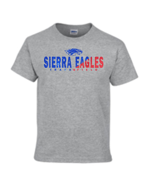 Sierra Track & Field Basic Tee- Matte or Glitter