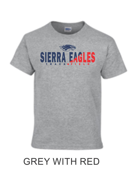 Sierra Track & Field Basic Tee- Matte or Glitter