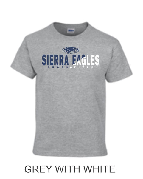 Sierra Track & Field Basic Tee- Matte or Glitter